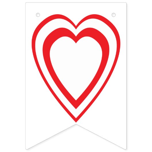 OM TROUWTEKEN DECOR TE HEBBEN EN TE HOUDEN VLAGGETJES (Eerste vlag)