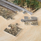 Om u te blijven, blijf nuttig, grappig teken legpuzzel (Zijkant)