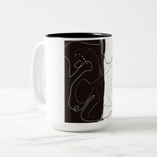 Om u te ontmoeten mok (Voorkant links)