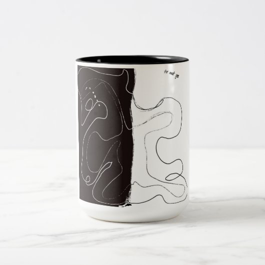 Om u te ontmoeten mok (Center)