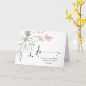 Om uit Bride te komen, zie je bij de Altar Mr & Mr Kaart (Gele Bloem)