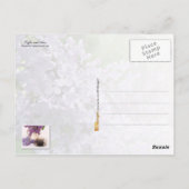 Om uw dag te verkorten briefkaart (Achterkant)