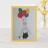 Om uw geesten OP TE HEFFEN - steun-krijg goed Kaart (Gele Bloem)