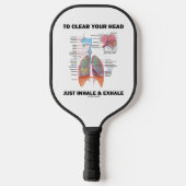 Om uw hoofd te wissen, moet u het reperspire gewoo pickleball paddle (Achterkant)