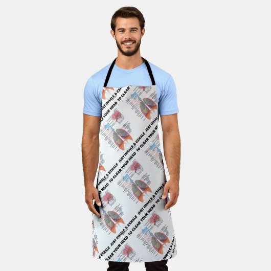 Om uw hoofd te wissen, moet u het reperspire gewoo schort (Gedragen)