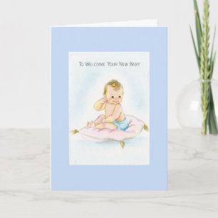  - om uw nieuwe baby te verwelkomen, kaart