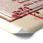 Om vaak en veel te lachen - Emerson quote -Print Poster (Hoek)