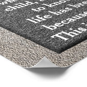 Om vaak te lachen - kunstmatig poster (Hoek)