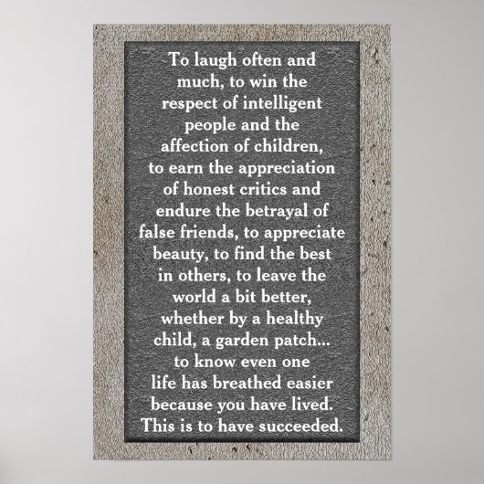 Om vaak te lachen - kunstmatig poster (Voorkant)