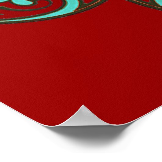 Om van Chaos Print (Hoek)