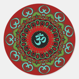 Om van Chaos Sticker