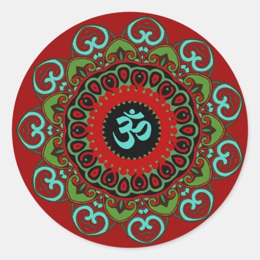 Om van Chaos Sticker (Voorkant)