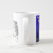 Om van een Draak met kaart te houden Grote Koffiekop (Achterkant)