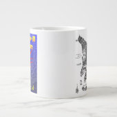 Om van een Draak met kaart te houden Grote Koffiekop (Voorkant)