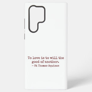 Om van iemand te houden is het goed van een ander  samsung galaxy hoesje