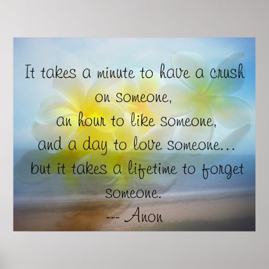 Om van iemand te houden poster (Voorkant)