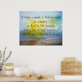 Om van iemand te houden poster (Keuken)