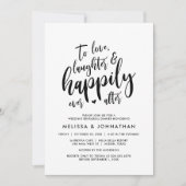 Om van lachen te houden, en gelukkig altijd na kaart (Voorkant)