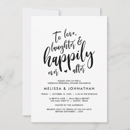 Om van lachen te houden, en gelukkig altijd na kaart (Voorkant)