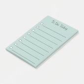 Om vandaag te doen - Post het Nota's Post-it® Notes (Schuin)