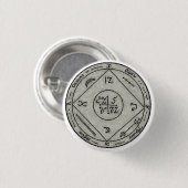 Om vertrouwde spiraten op commando te hebben ronde button 3,2 cm (Voorkant /achterkant)