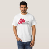 OM verzendt Logo Basic Tshirt (Voorkant volledig)