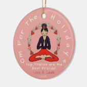 'Om Voor De Feestdagen' Yogi Beste Vriend Ornament (Links)