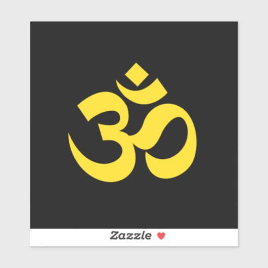 Om voor God Sticker (Vel)