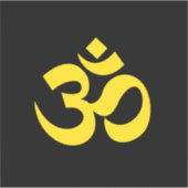 Om voor God Sticker (Voorkant)