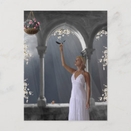 Om vrij te zijn als vogel (Briefkaart) Briefkaart