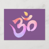 OM, Waterlolor OMansichtkaart Briefkaart (Voorkant)