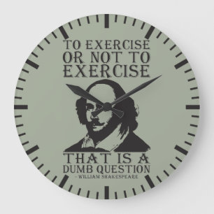 Om wel of niet te sporten? - Shakespeare Grote Klok