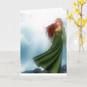 Om Wenskaart te dromen Kaart (Gele Bloem)