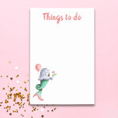 Om Whimsical Owl Mermaid te doen Post-it® Notes