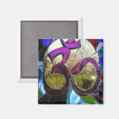 OM wielmagneet Magneet (Voorkant / Achterkant)