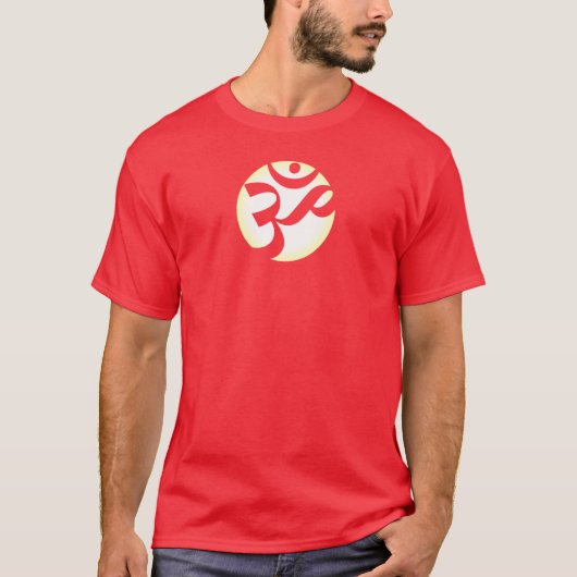 OM (wit) T-shirt (Voorkant)