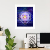 Om Yantra Poster (Thuiskantoor)