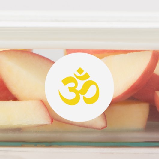 Om Yellow Stickers (Aangebracht)