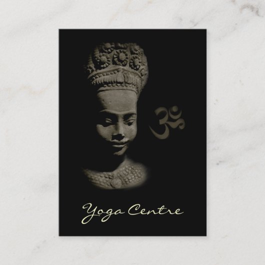 OM Yoga Centrum Visitekaartje (Voorkant)