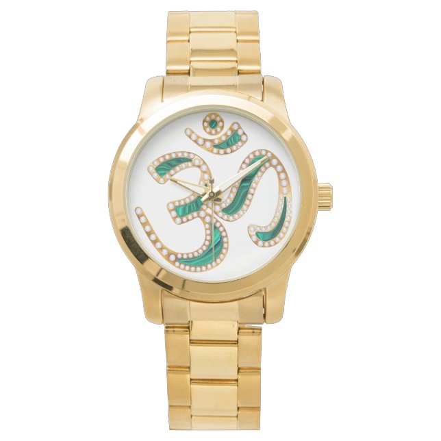 OM yoga horloge. Let op het cadeau. Horloge (Voorkant)