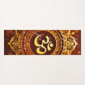 OM Yoga Mat (Achterkant (horizontaal))