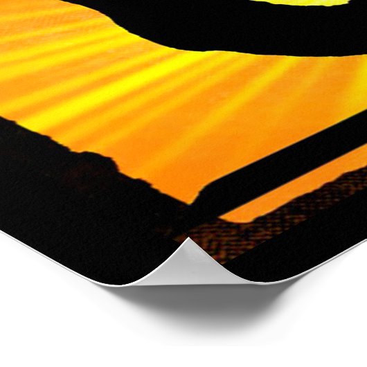 Om Yoga Meditation Poster (Hoek)