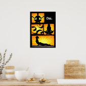 Om Yoga Meditation Poster (Keuken)