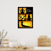 Om Yoga Meditation Poster (Keuken)
