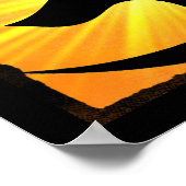 Om Yoga Meditation Poster (Hoek)