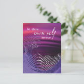 Om zelf te denken waar de wervelkolom is briefkaart (Staand voorkant)