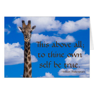 Om zelf waar te zijn