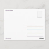 Om zelf waar te zijn... Briefkaart. Briefkaart (Achterkant)