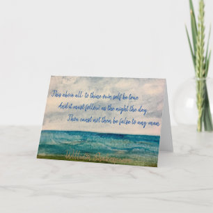 Om zelf waar te zijn... kaart