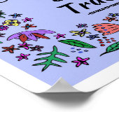 Om zelf waar te zijn poster (Hoek)